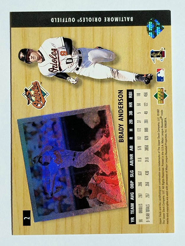 1997 UD3 #2 Brady Anderson