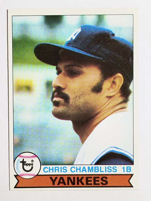 1979 Yankees Burger King #12 Chris Chambliss (MINT)