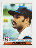 1979 Yankees Burger King #12 Chris Chambliss (MINT)