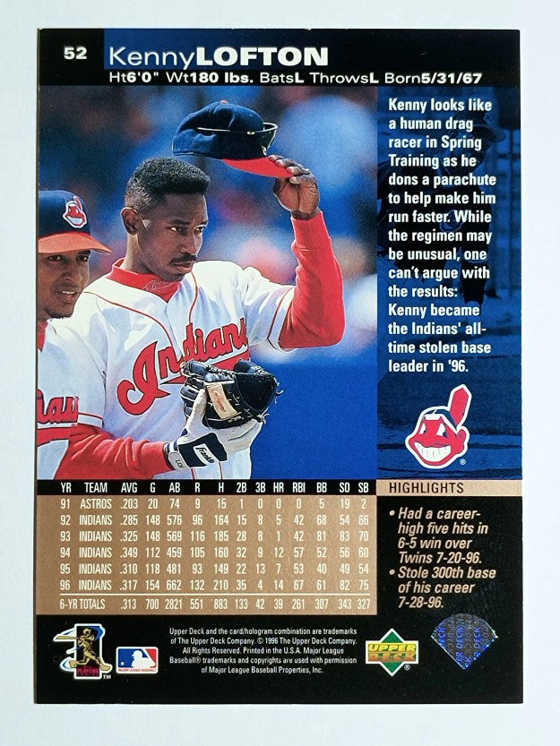 1997 Upper Deck #52 Kenny Lofton