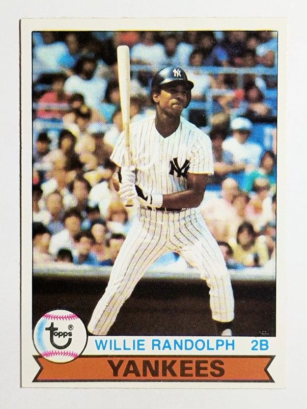 1979 Yankees Burger King #13 Willie Randolph (MINT)