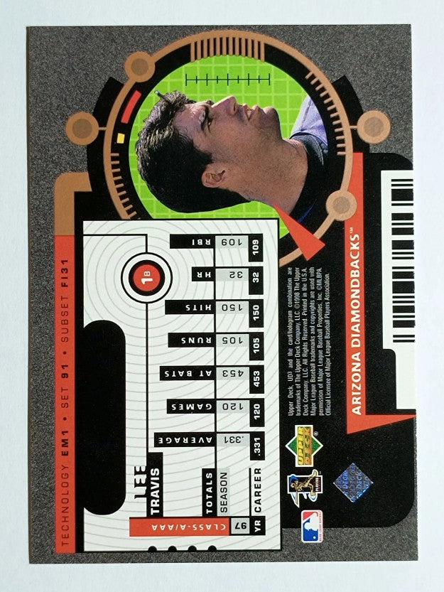 1998 UD3 #91 Travis Lee FE