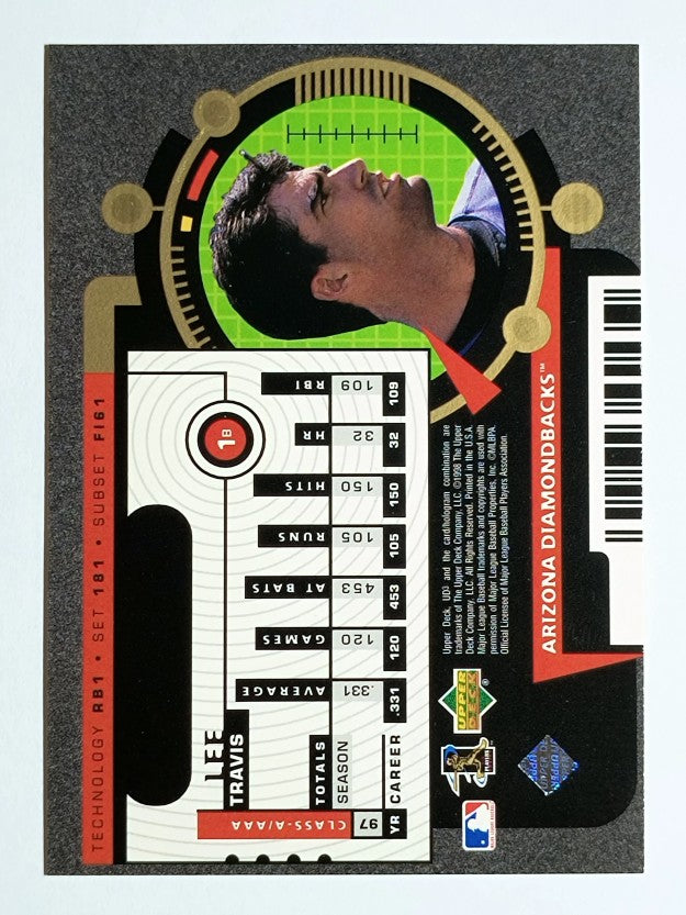 1998 UD3 #181 Travis Lee FR