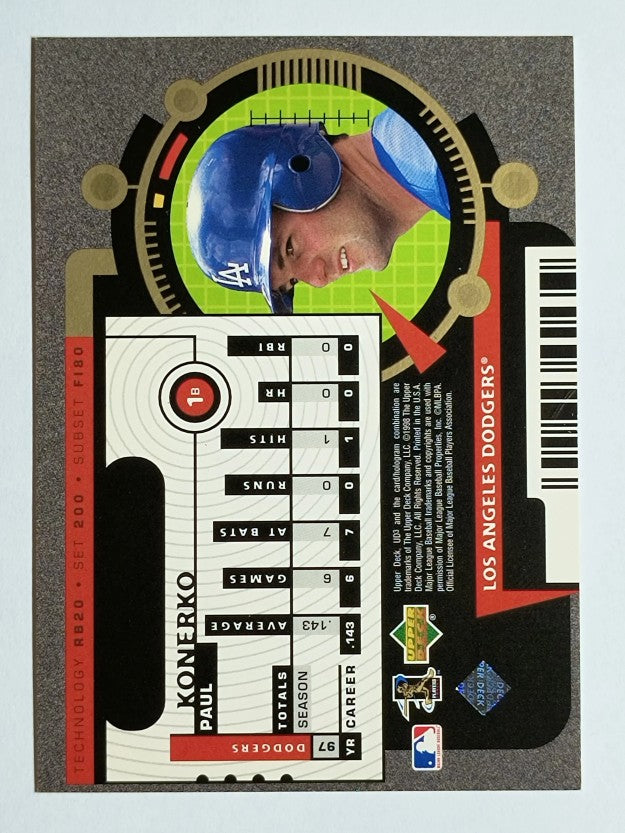 1998 UD3 #200 Paul Konerko FR