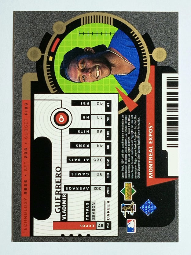 1998 UD3 #206 Vladimir Guerrero FR