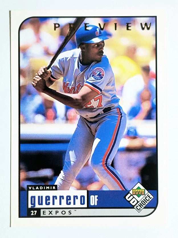 1999 UD Choice Preview #110 Vladimir Guerrero
