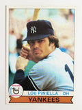 1979 Yankees Burger King #18 Lou Piniella (MINT)