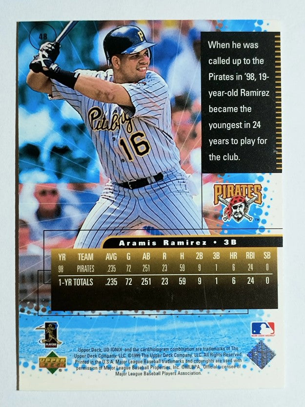 1999 UD Ionix #48 Aramis Ramirez