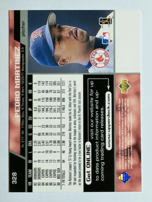 1999 Upper Deck #328 Pedro Martinez