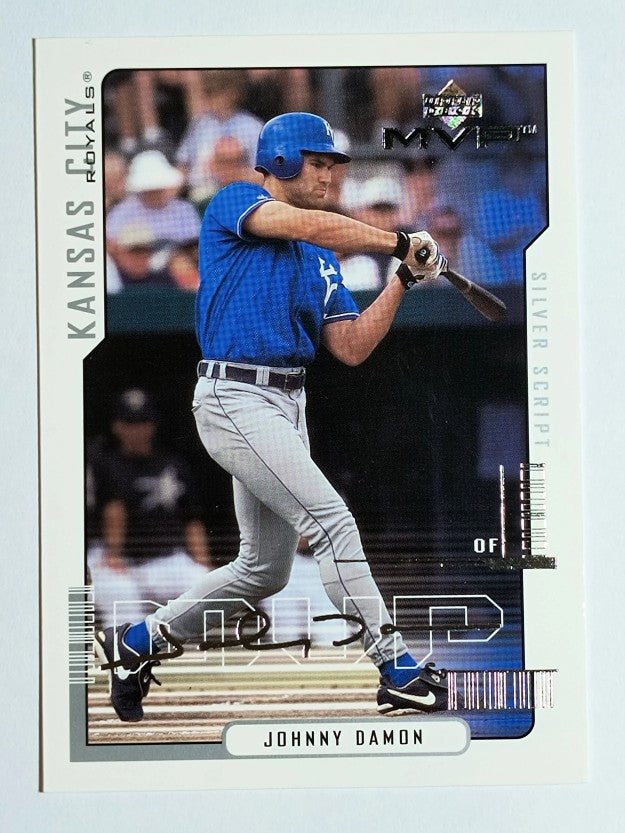 2000 Upper Deck MVP Silver Script #164 Johnny Damon