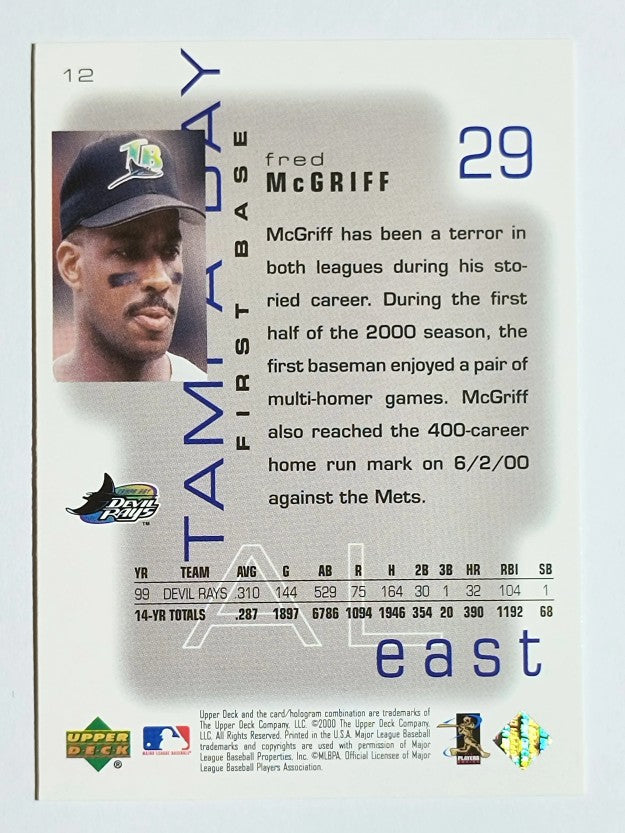 2000 Upper Deck Pros and Prospects #12 Fred McGriff
