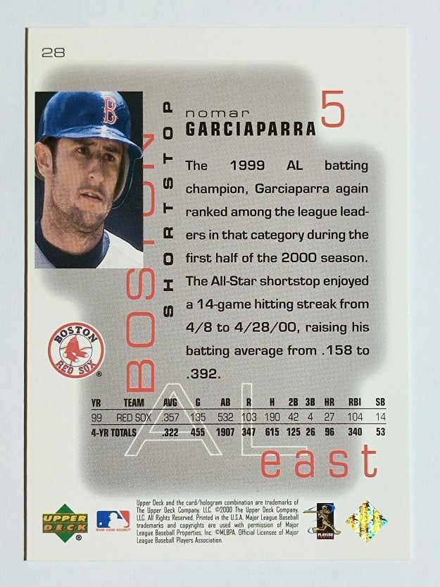 2000 Upper Deck Pros and Prospects #28 Nomar Garciaparra