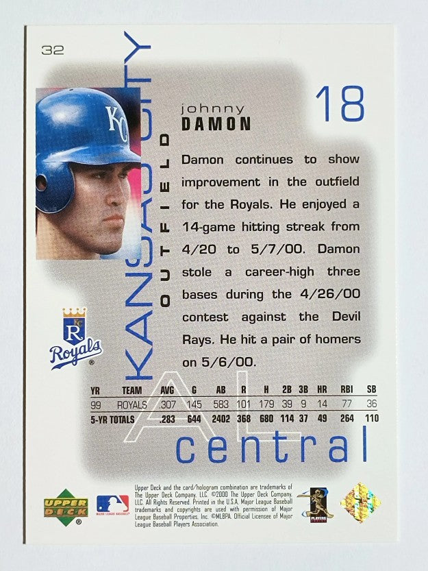 2000 Upper Deck Pros and Prospects #32 Johnny Damon