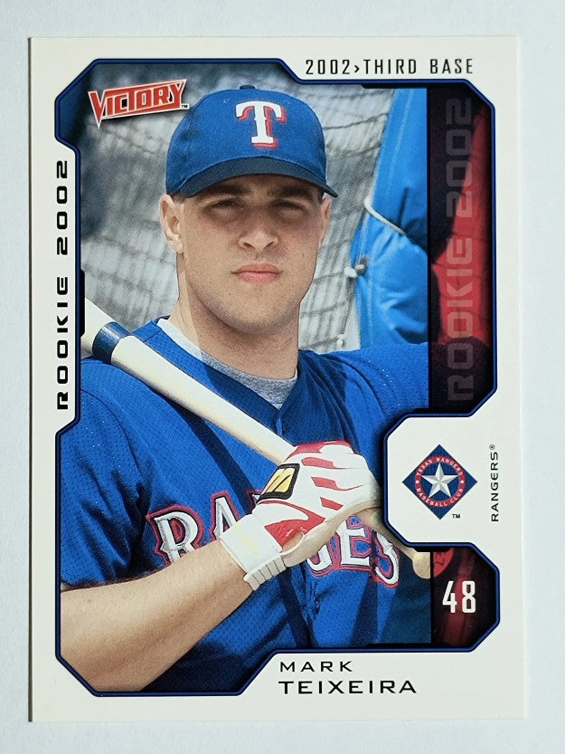 2002 Upper Deck Victory #492 Mark Teixeira ROO