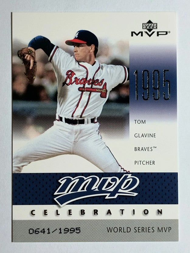 2003 Upper Deck MVP Celebration #54 Tom Glavine WS/1995
