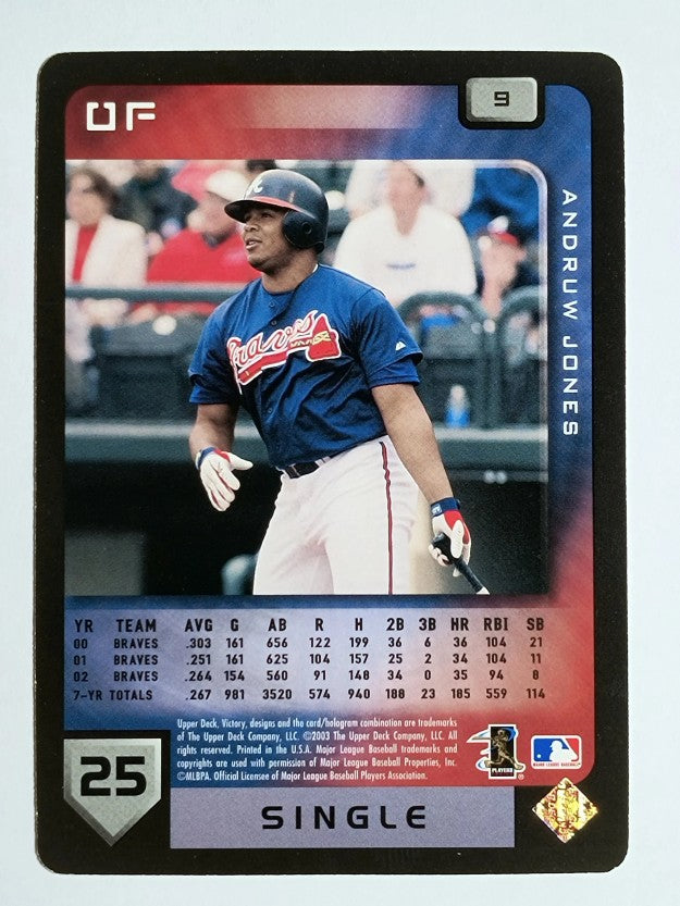 2003 Upper Deck Victory #9 Andruw Jones
