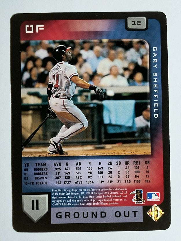 2003 Upper Deck Victory #12 Gary Sheffield