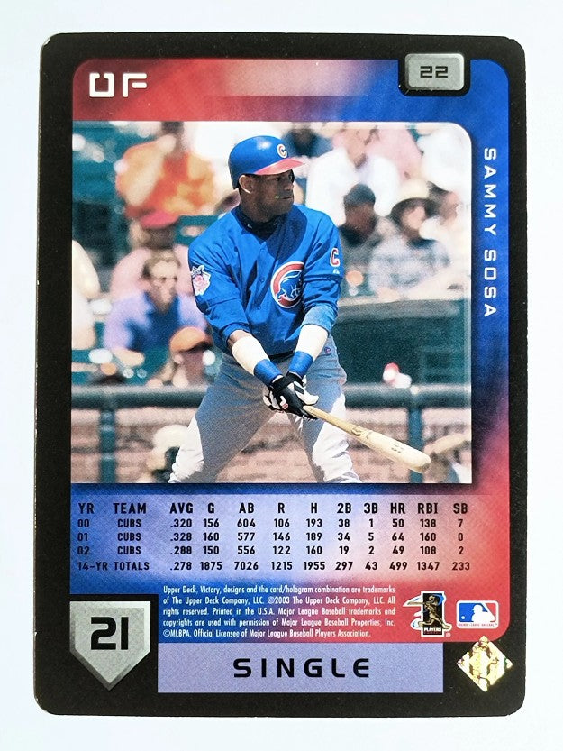 2003 Upper Deck Victory #22 Sammy Sosa