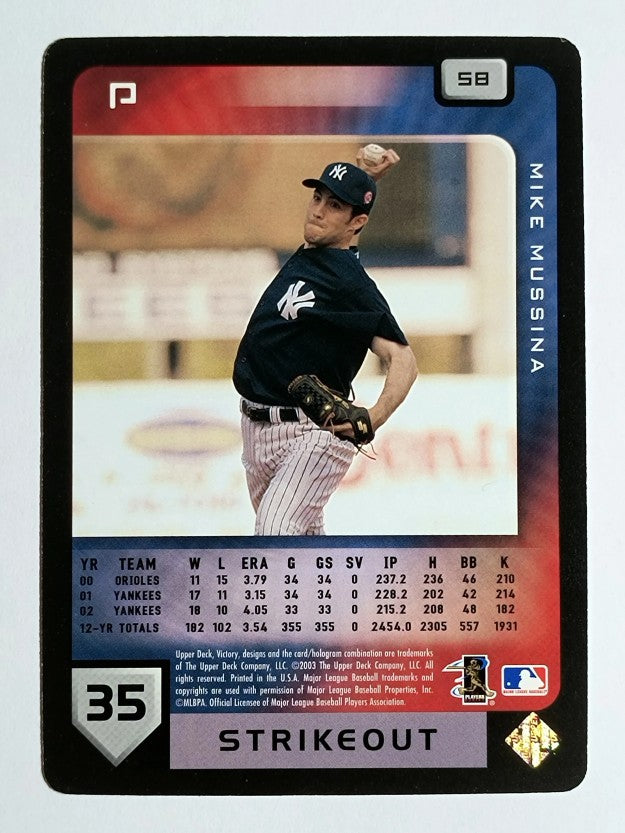 2003 Upper Deck Victory #58 Mike Mussina