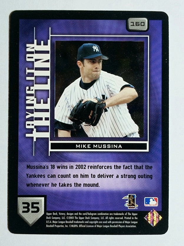 2003 Upper Deck Victory #160 Mike Mussina LL