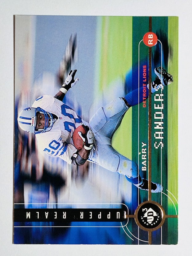 1998 UD3 #61 Barry Sanders UE (EX)