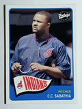 2003 Upper Deck Vintage #101 C.C. Sabathia