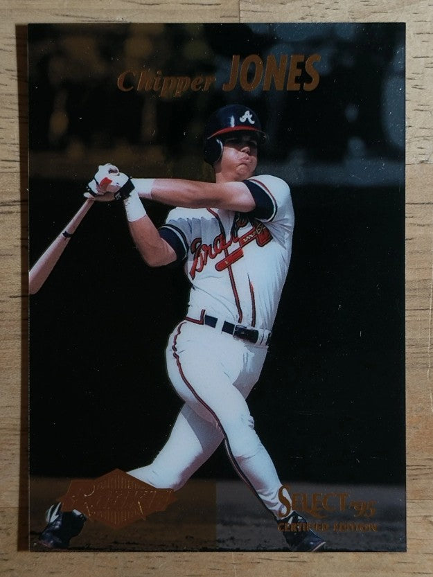 1995 Select Certified #107 Chipper Jones