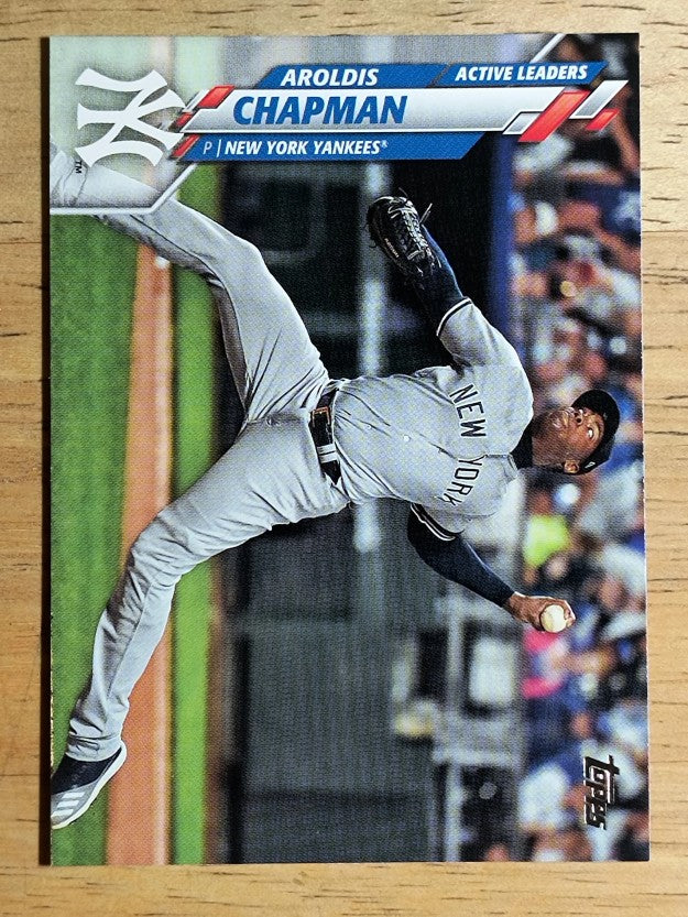 2020 Topps Update #U249 Aroldis Chapman