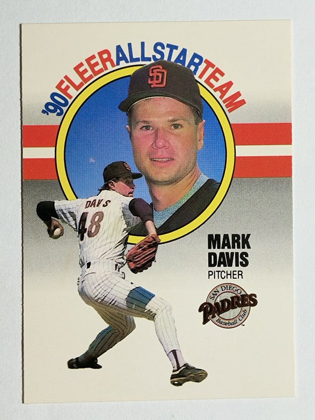 1990 Fleer All-Stars #3 Mark Davis