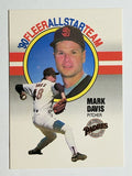 1990 Fleer All-Stars #3 Mark Davis