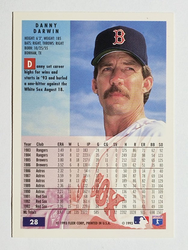 1994 Fleer #28 Danny Darwin