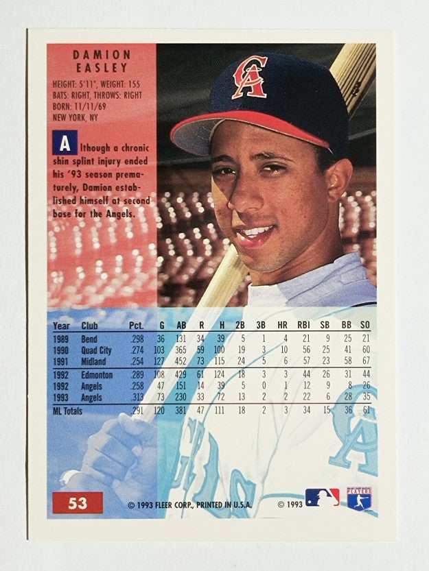 1994 Fleer #53 Damion Easley