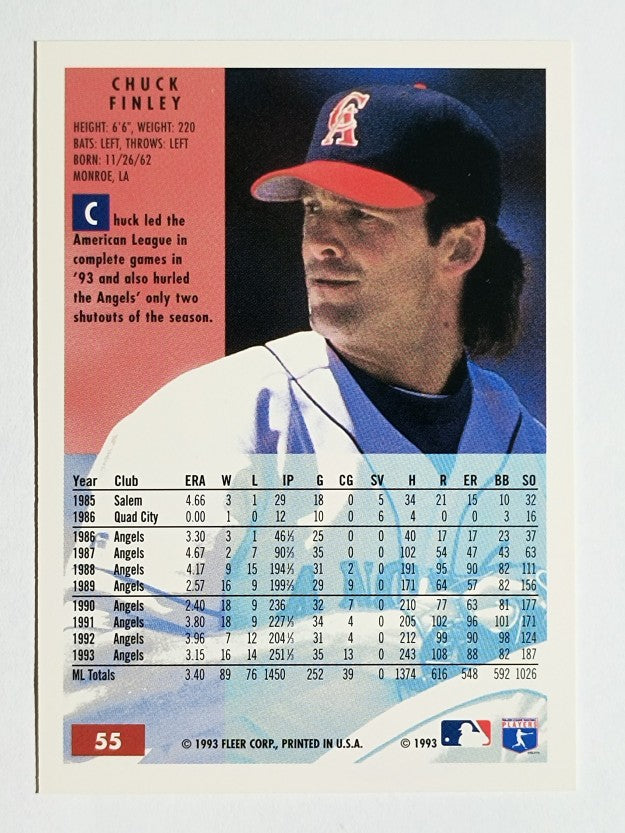 1994 Fleer #55 Chuck Finley