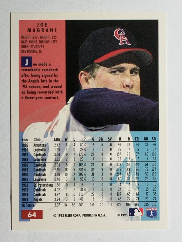 1994 Fleer #64 Joe Magrane