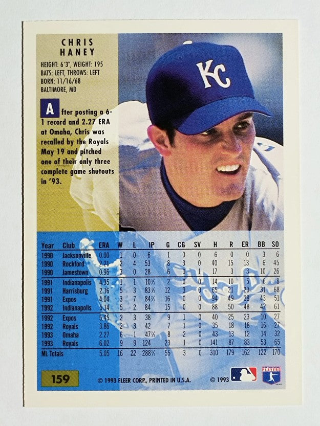 1994 Fleer #159 Chris Haney