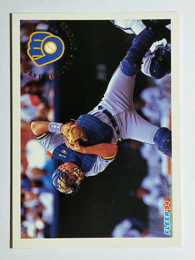 1994 Fleer #186 Dave Nilsson