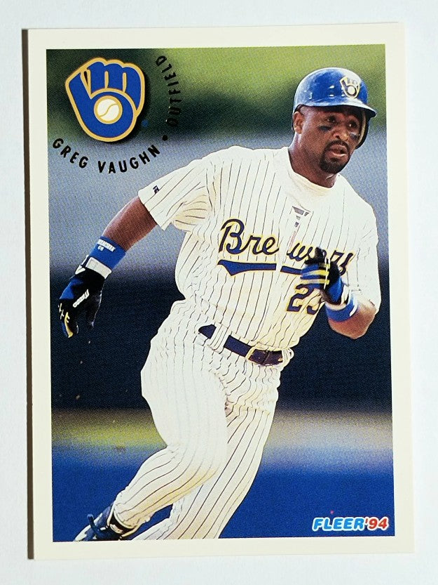 1994 Fleer #195 Greg Vaughn