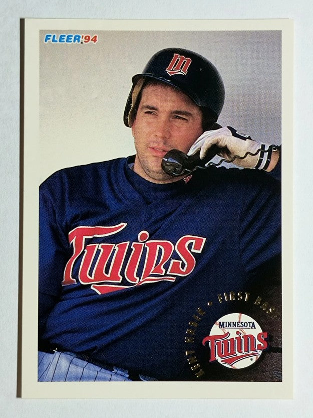 1994 Fleer #208 Kent Hrbek