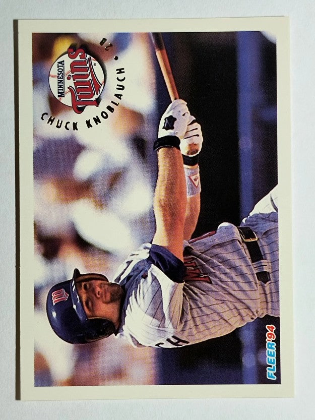1994 Fleer #210 Chuck Knoblauch