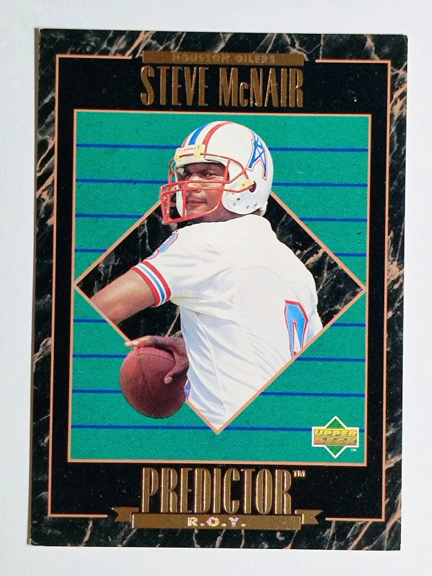 1995 Upper Deck Predictor Award Winners #HP12 Steve McNair (EXMT)