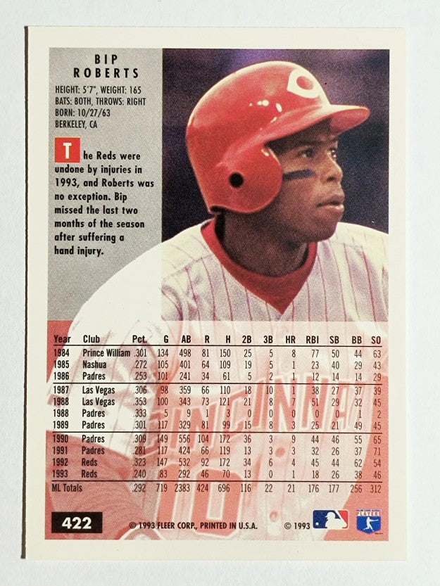 1994 Fleer #422 Bip Roberts