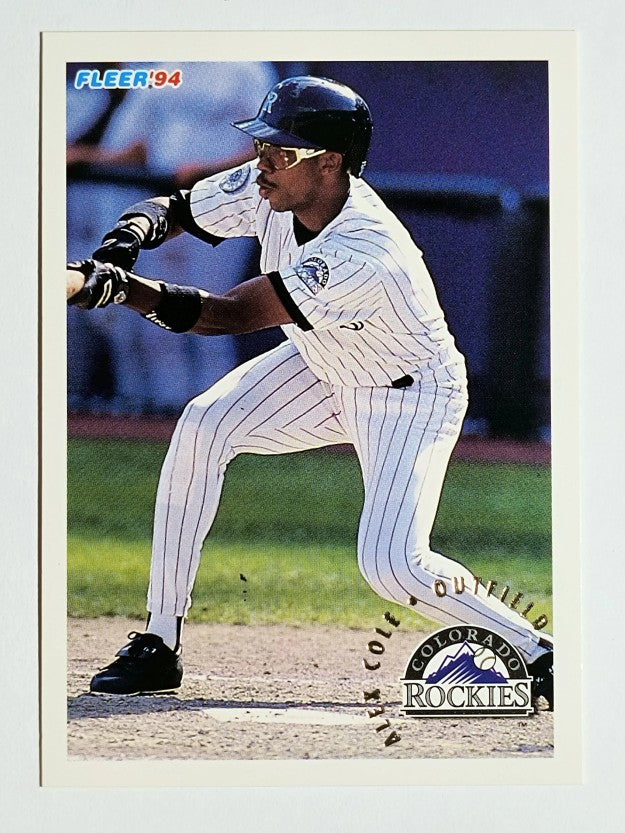 1994 Fleer #439 Alex Cole