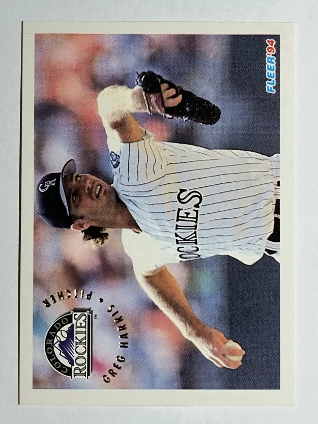 1994 Fleer #442 Greg W. Harris