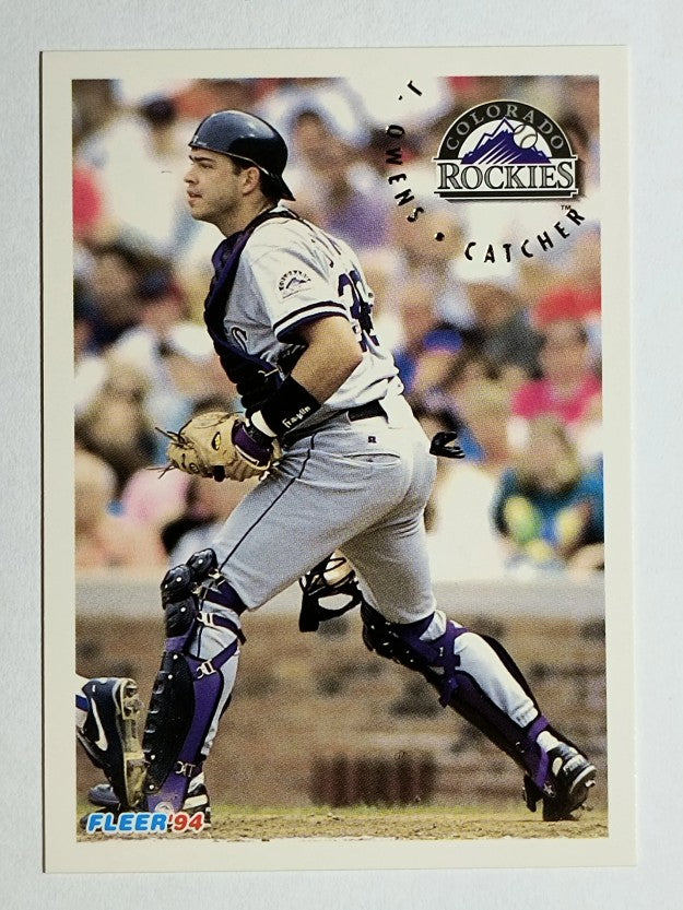 1994 Fleer #448 Jayhawk Owens