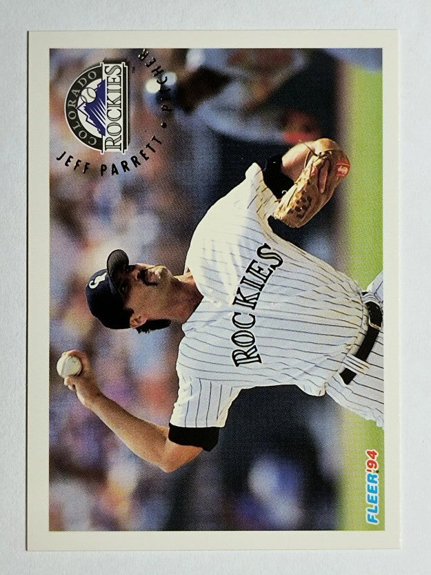 1994 Fleer #449 Jeff Parrett