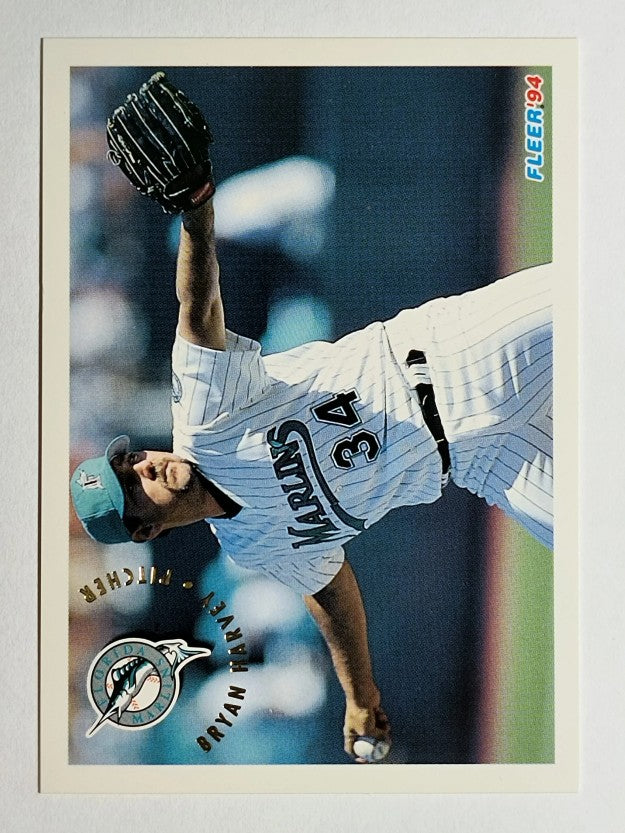 1994 Fleer #468 Bryan Harvey