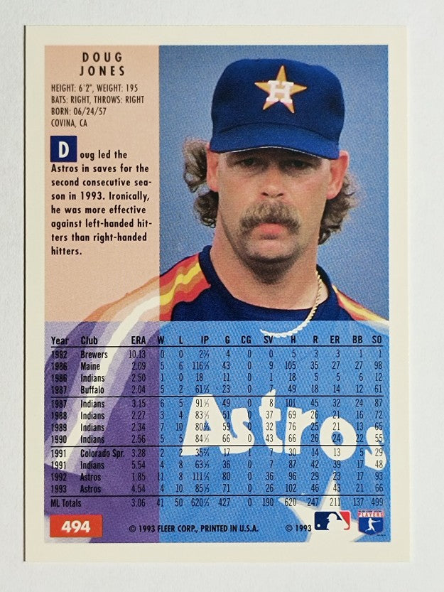 1994 Fleer #494 Doug Jones