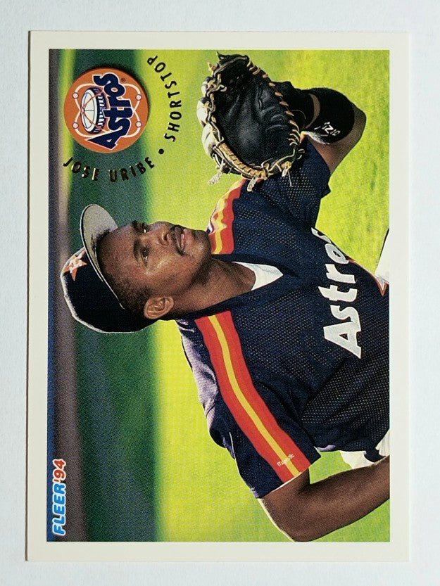 1994 Fleer #502 Jose Uribe
