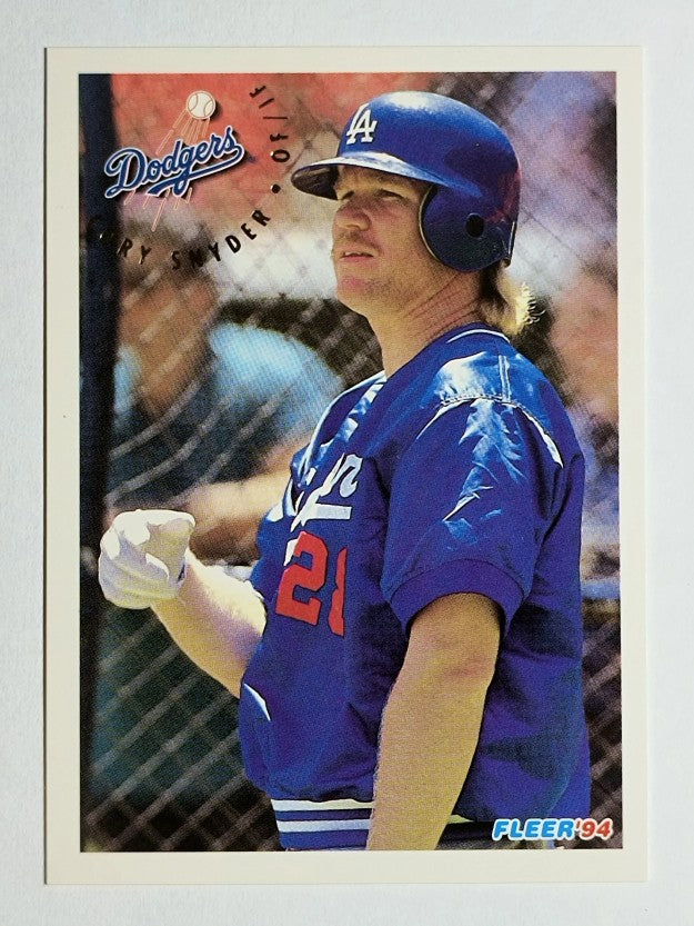 1994 Fleer #524 Cory Snyder