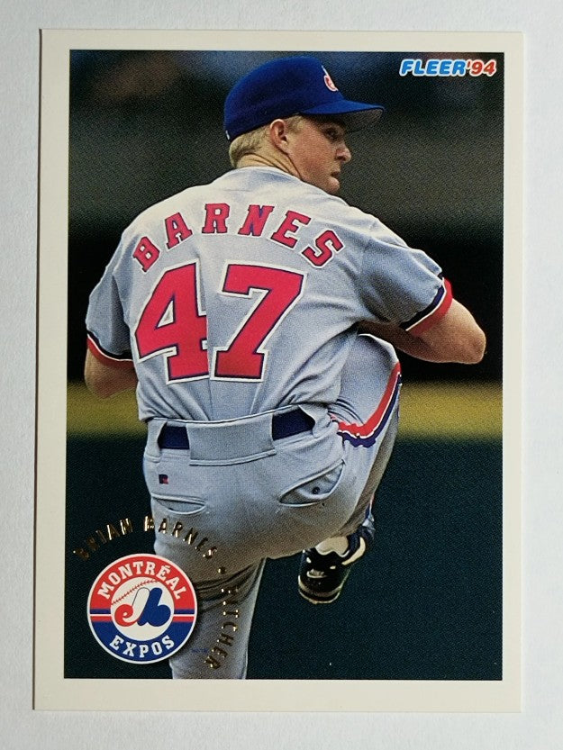 1994 Fleer #532 Brian Barnes